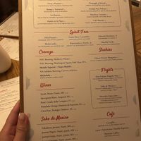 Drinks Menu  at Jajaja Mexicana - West Village in New York City