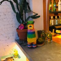 Festive decor at Jajaja Mexicana - West Village in New York City