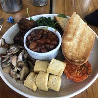 Greedy cow vegan breakfast   at The Greedy Cow in Lake Tekapo