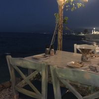 Amazing setting  at Med Cafe in Crete