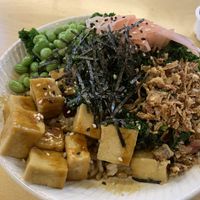 Teriyaki Tofu bowl. Healthy and tasty    at Nosh in Melbourne