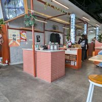 Menu on screen -- order at the counter at Nosh in Melbourne