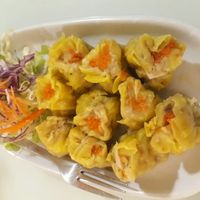 Kanom jeeb (dumplings) at Loving Hut - Bang Kholaem in Bangkok