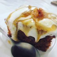 Apple crumble  at Loving Hut - Bang Kholaem in Bangkok