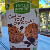 Vegan chocolate chips cookies at Veritas in Mallorca