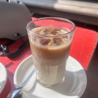 iced latte macchiato  at 24grad in Hannover