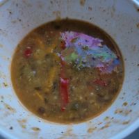 Linsensuppe (zum mitnehmen und leckerer als sie aussieht) at Hauptmensa Studierendenwerk in Dortmund