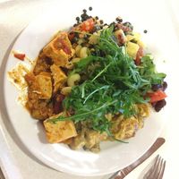 Another buffet plate  at Hauptmensa Studierendenwerk in Dortmund