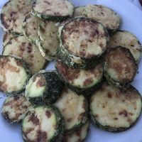 Fried zucchini   at Adonis in Kefalonia
