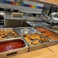 Warm food buffet  at Restavracija Mandala in Ljubljana