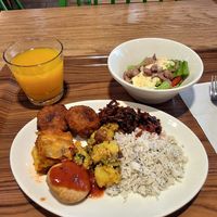 Buffet por quilo at Restavracija Mandala in Ljubljana