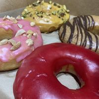 Various flavours   at VegAmazing Doughnuts in Madrid