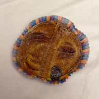 Saffron & Choklad Bun at Bröd & Salt - Gamla Stan in Stockholm