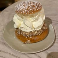Vegan Semla at Bröd & Salt - Gamla Stan in Stockholm