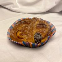 Saffron & Choklad Bun at Bröd & Salt - Gamla Stan in Stockholm