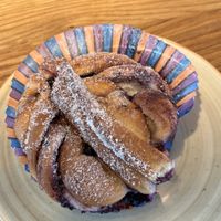 Blueberry bun  at Bröd & Salt - Gamla Stan in Stockholm