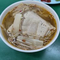 Stinky todu noodle soup at Yǒng Yuán Sùshí 永緣素食 in Taipei