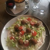 Falafel  at Arresten in Andenes