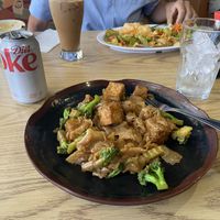 Vegan pad siew   at D Thai Bistro in Mesquite