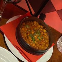 Chickpea Curry   at Ramayana Cafe in Sinaia