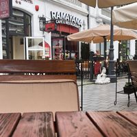   at Ramayana Cafe in Sinaia