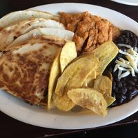 Eggplant quesadilla  at Blue Corn Cafe in Durham