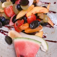 Fruit platter  at Ciri Biri Bela in Split