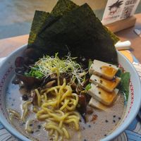 Mushroom ramen at Vatten Ramen - Zeedijk in Amsterdam