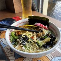 Vegan miso ramen  at Vatten Ramen - Zeedijk in Amsterdam