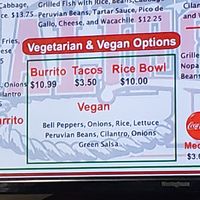 Beans are free of lard at California Tacos in Solvang