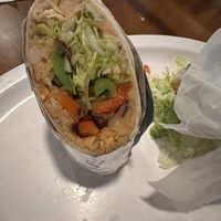 Vegan burrito  at California Tacos in Solvang