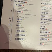 Vegan options #Veganuary at Blue Sushi Sake Grill in Lincoln