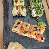 Rolls: Eden, Thai Hippie, Spicy Kaluna  at Blue Sushi Sake Grill in Lincoln