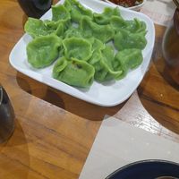 Dumplings for around 20-25rmb, mushroom and noodle filling? 
Vegan at WángYǔYān Sù Fāng 王语嫣素坊 in Dali