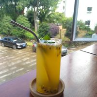 passion fruit juice at Coffee Vegetarian 宅菽咖啡蔬食馆 - Zhái Shū KāFēi in Dali