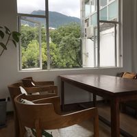 View from the window on the 2nd floor at Coffee Vegetarian 宅菽咖啡蔬食馆 - Zhái Shū KāFēi in Dali