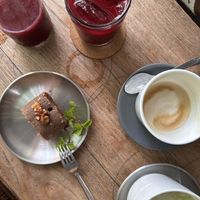 ABC juice and cinnamon rolll  at Secret Spot - Canggu in Canggu