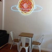 Interior at The Donut Cafe in Chiang Mai