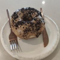Vegan Coffee Donut at The Donut Cafe in Chiang Mai