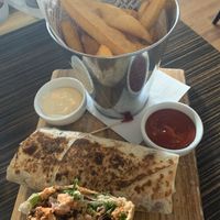 Beyond meat shawarma and fries at Ember Lounge in Calgary