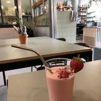 Delicious milkshake at Sharp Sharp Everyday in Rotterdam
