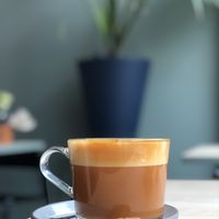 Red cappuccino (rooibos) by Joey Johannson  at Sharp Sharp Everyday in Rotterdam