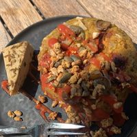 Savory muffin at Sharp Sharp Everyday in Rotterdam