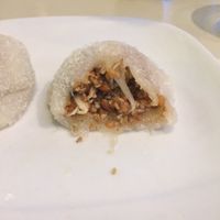 Like mochi, studded with peanuts, sesame seeds, and coconut. So delicious.  at Loving Hut in Paris