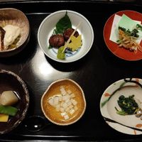 First of seven courses at Rikyuan in Hakone