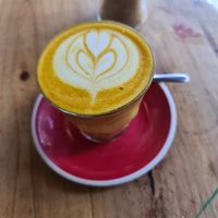 Golden milk at El Petit Princep in Barcelona