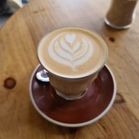 Café Latte at El Petit Princep in Barcelona