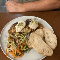 Vegan omelette 💚  at El Petit Princep in Barcelona