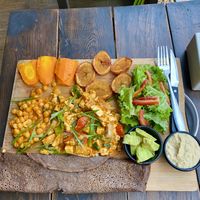 Vegan set.  at Little Windows in Pokhara