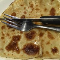 Vegan lemon sugar crepe at Little Windows in Pokhara